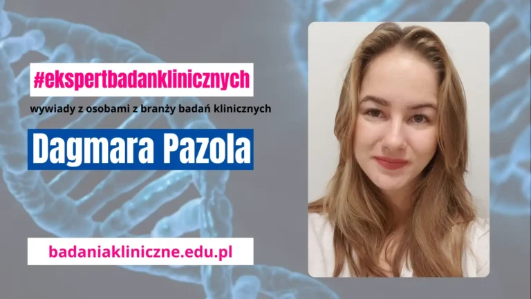 Monitor Badań Klinicznych, CRA. Poznaj historię Dagmary.