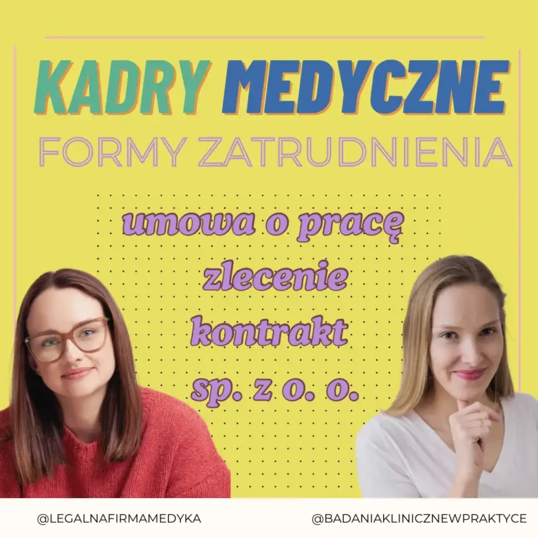 Kadry medyczne – formy zatrudnienia